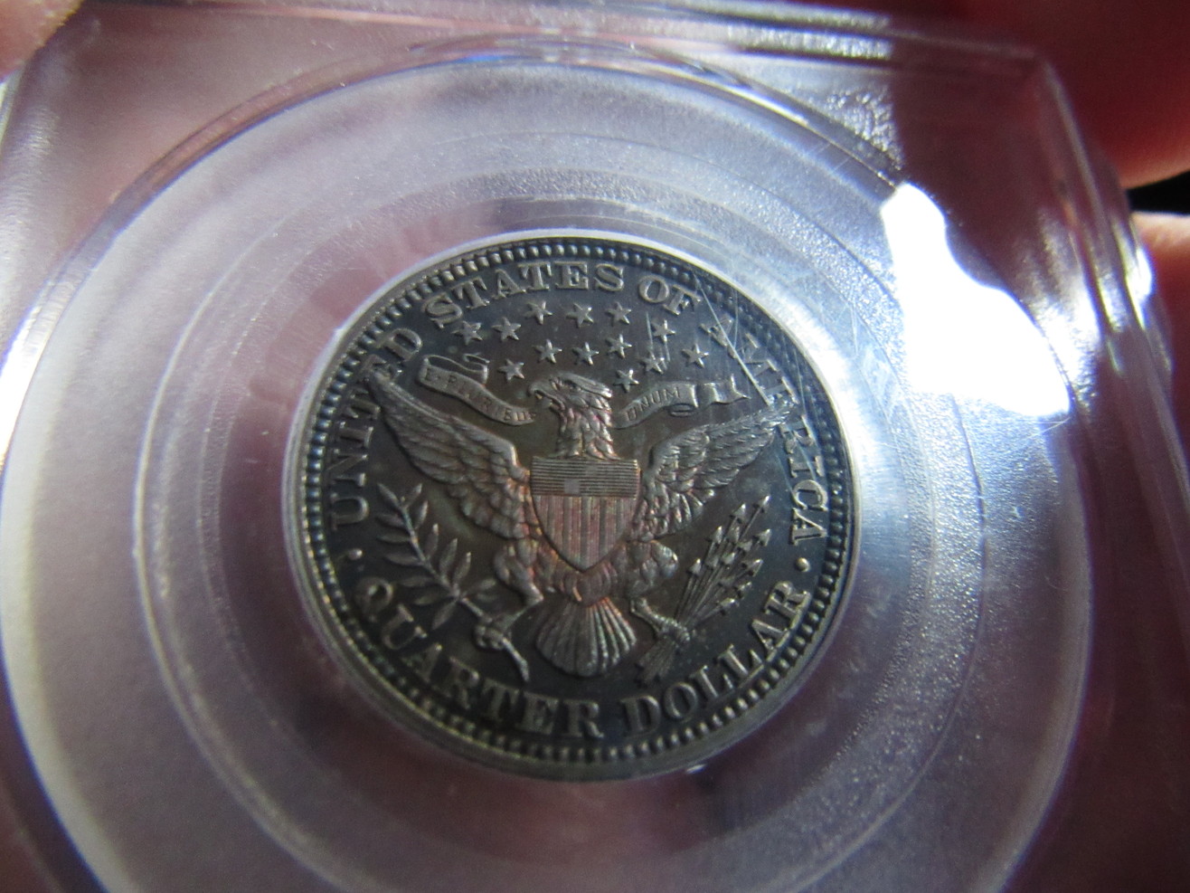 1892-Proof-64-Barber-Quarter-CAC