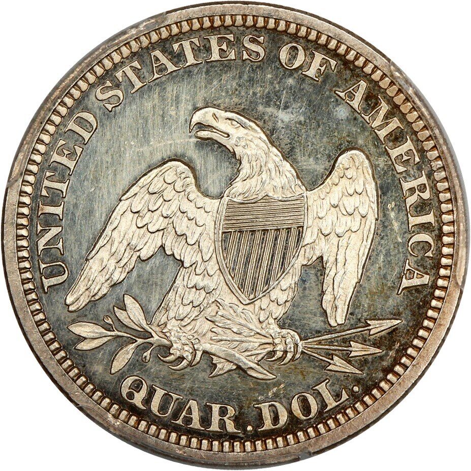 1862-PF-61-Seated-Liberty-Quarter