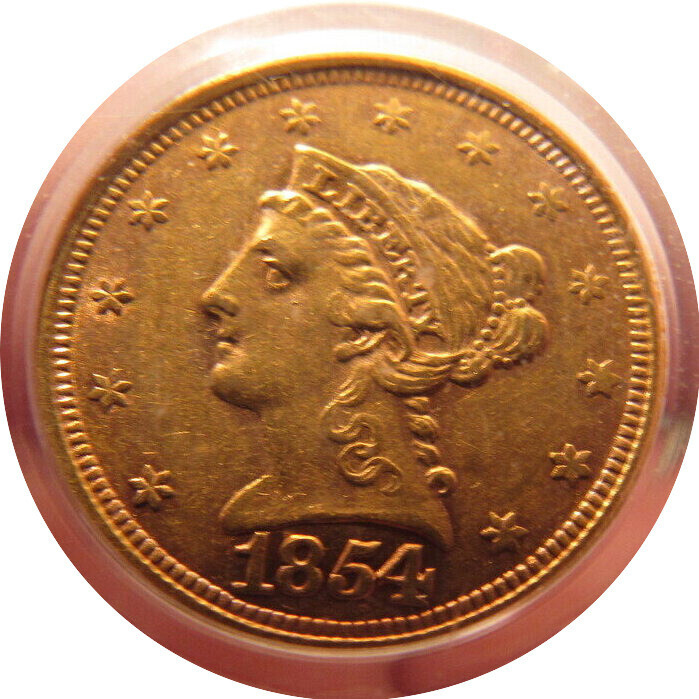 1854-Gold-Liberty-Quarter-Eagle-You-Vs-PCGS