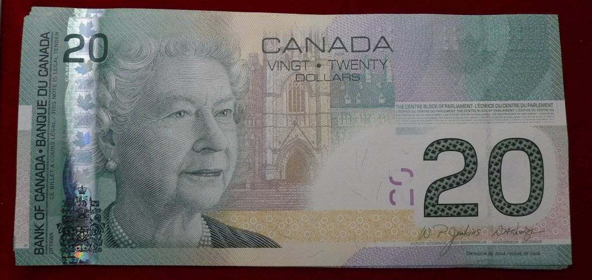 2005-Canada-20-Dollars-,8-Bills--Consecutives-Numbers.