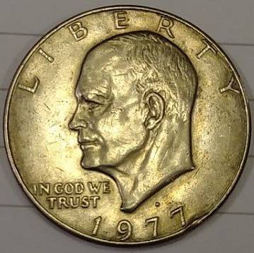 1977-Dwight-D.-Eisenhower-Silver-Dollar