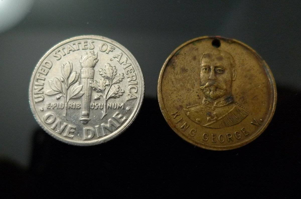 Please-ID-This-Medal-!-Id:-George-V-Token