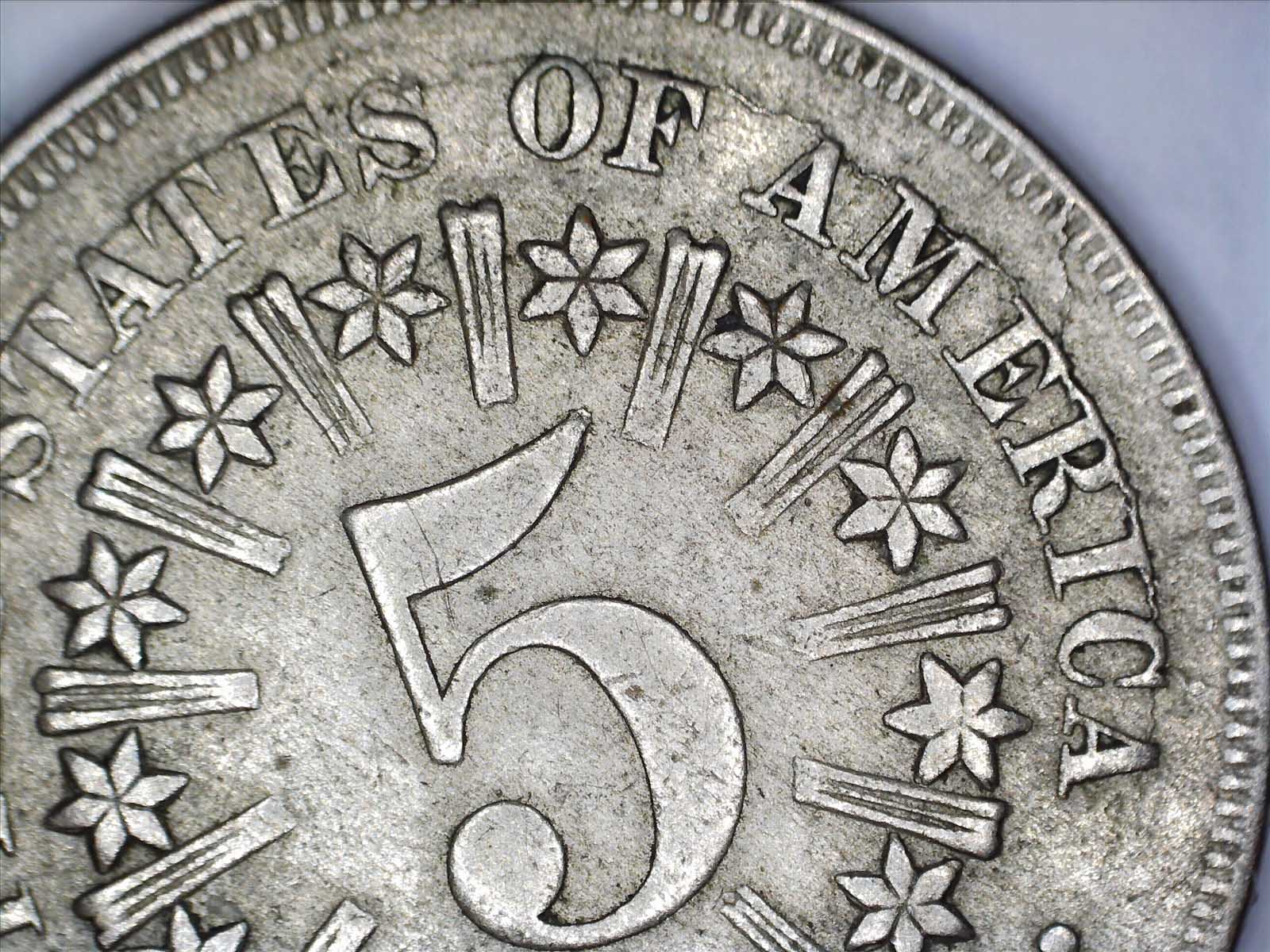 1866-Nickel-Minting-Error?
