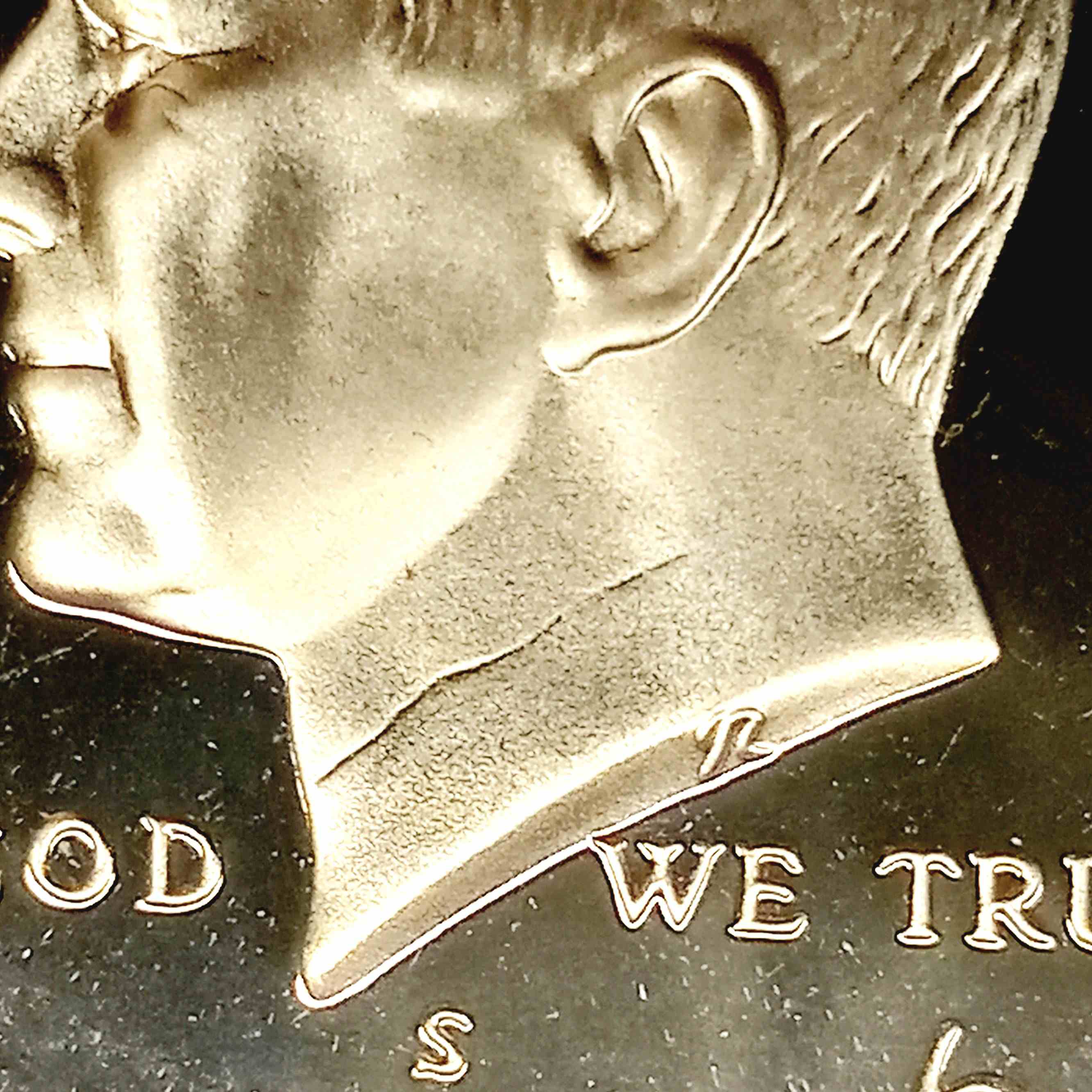 1996-S-Proof-Kennedy-Half-Dollar-W/Errors