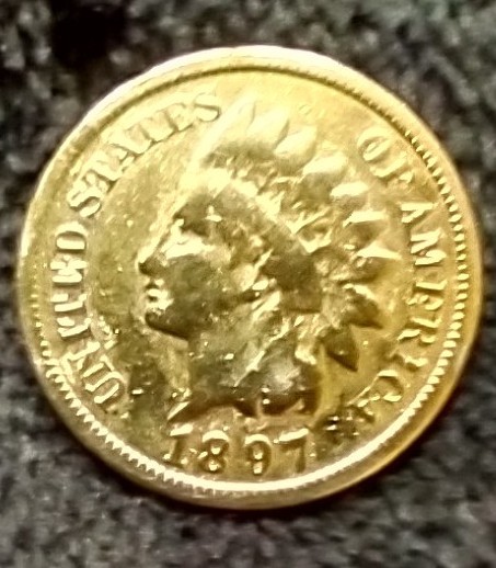 1887-Or-1897-Indian-Head-Penny-No-Mint