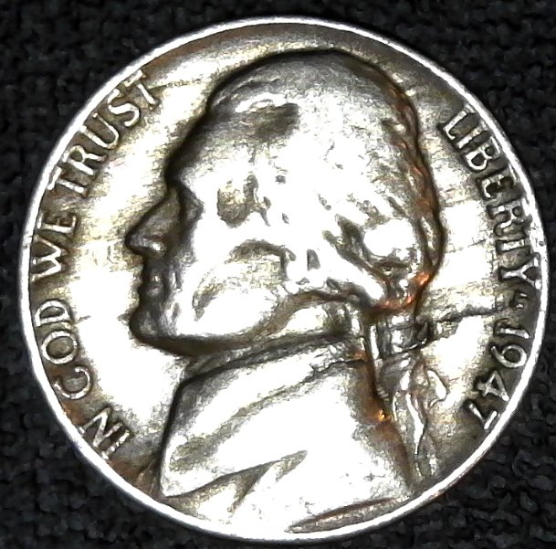 1947-Jefferson-Nickel-Lamination?