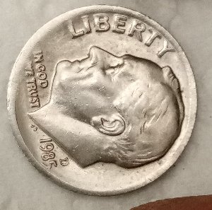 1985.d--Dime-Need-Opinion-About-Obverse-And-Reverse