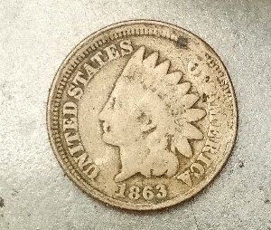 Got-At-Yard-Sale-1863-Penny-Off-Center-And-Rotated-Die.need-Opinion