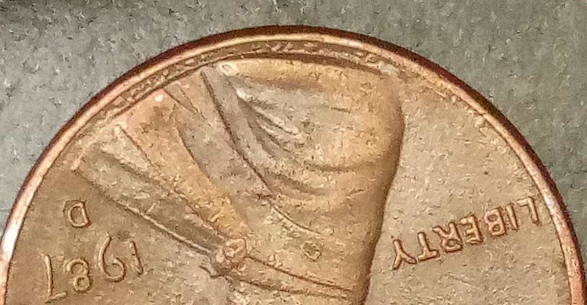 1987-D-Penny.-Offcenter-And-Obverse-Die-Clash-Need-Oppinon