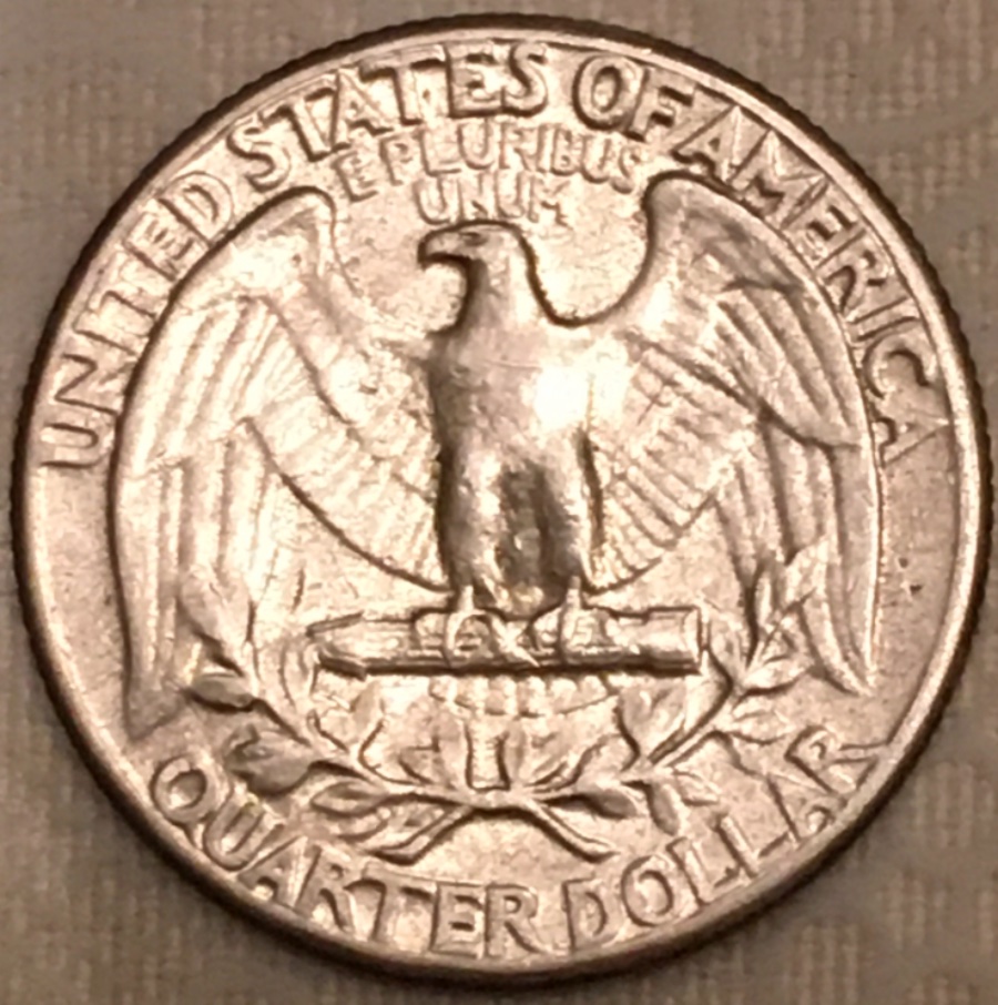 1963-Quarter-Possible-Doubling-On-Reverse-And-Obverse