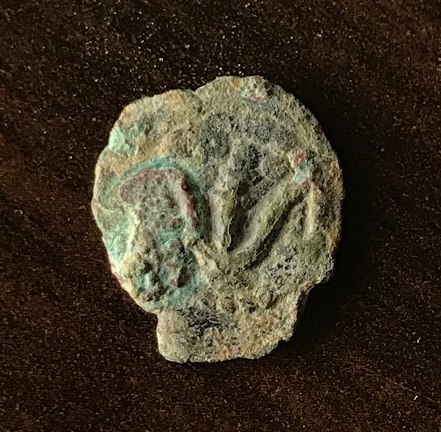 ID-Help:-Coin-With-Three-Pronged-Symbol?