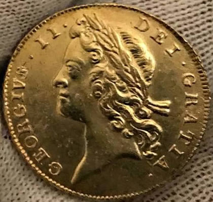 Here-Is-My-Latest-Acquisition,-A-1732-Guinea.
