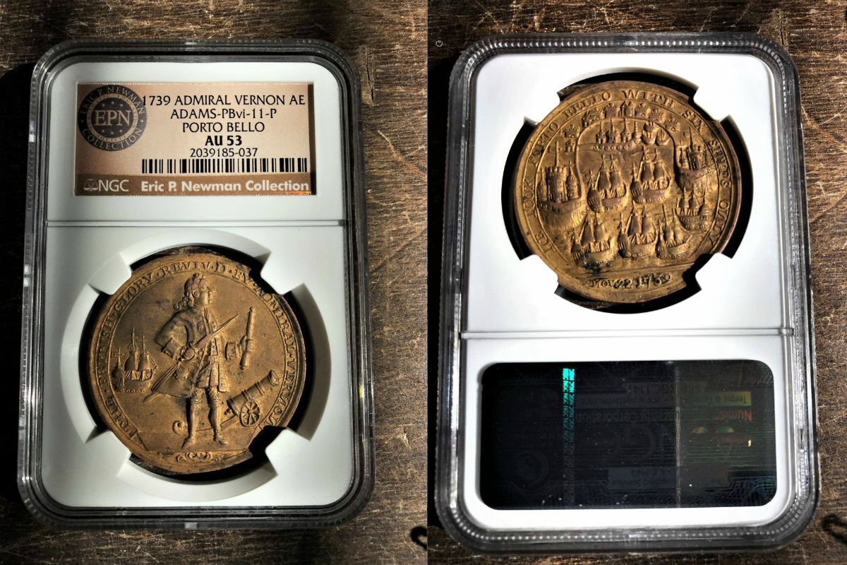 1739-Vernon-Porto-Bello-Medal