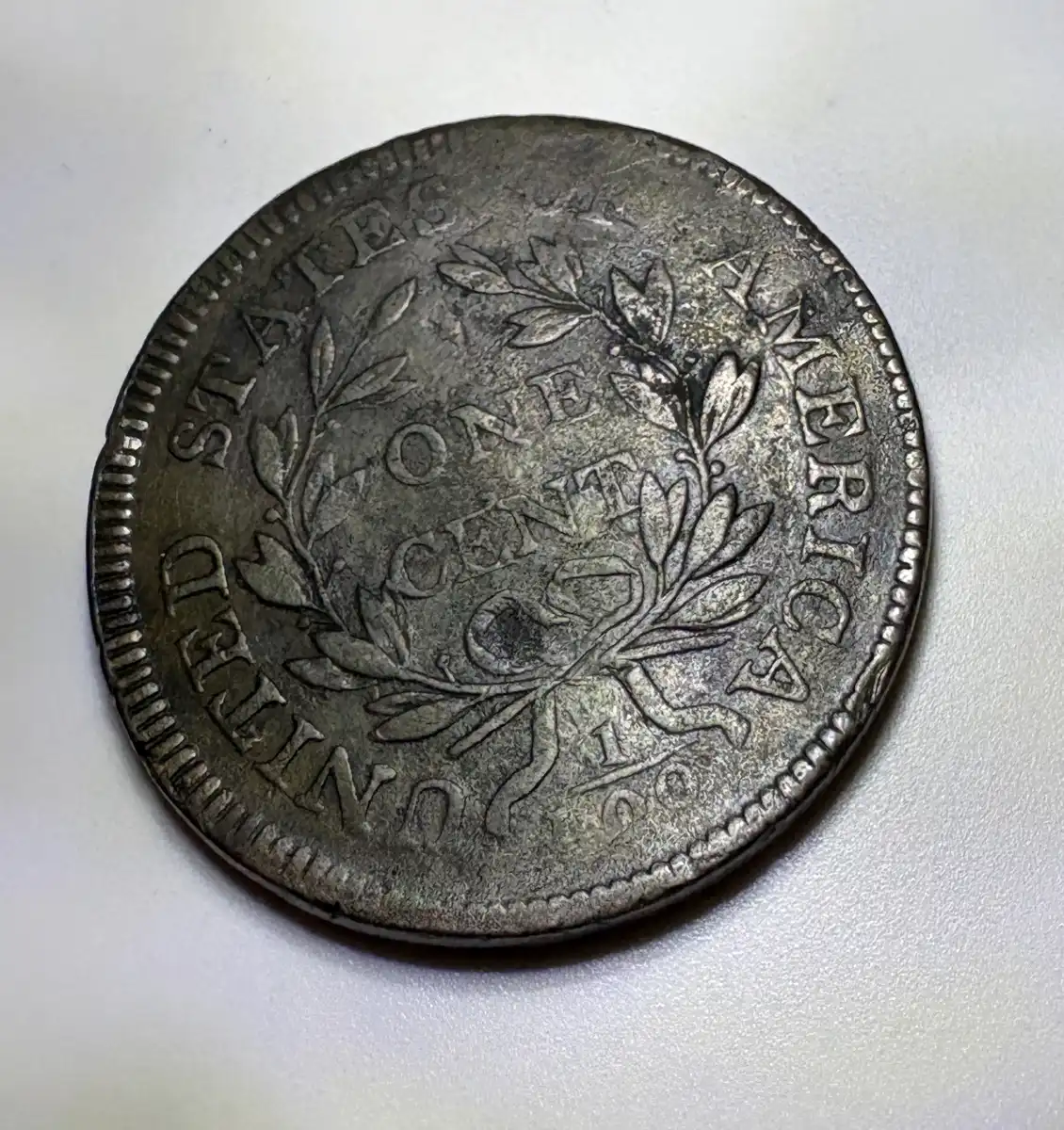 1798-Draped-Bust-Cent-With-Partial-Extra-Thick-Planchet