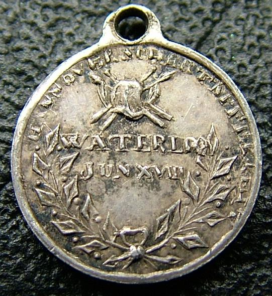 Unknown-Waterloo-Silver-Token-Or-Medal-Jun-XVIII-1815?-Id:-Hannover-German-Remembrance-Medal