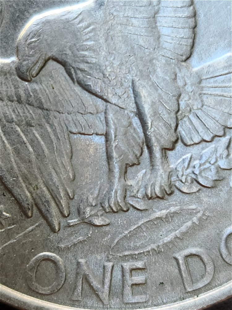 1971-D-Eisenhower-Dollar-Coin-DDR-Or-Nice-M/D?