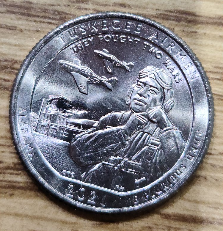 Two-2021-P-Tuskegee-Airmen-Quarter-Struck-Through