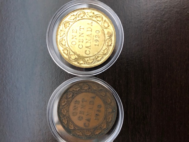 Gold-Coloured-1920-Large-Cent