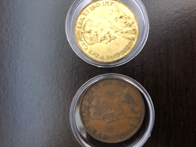 Gold-Coloured-1920-Large-Cent