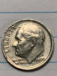 1990-P-Roosevelt-Dime---Grading/Identifying