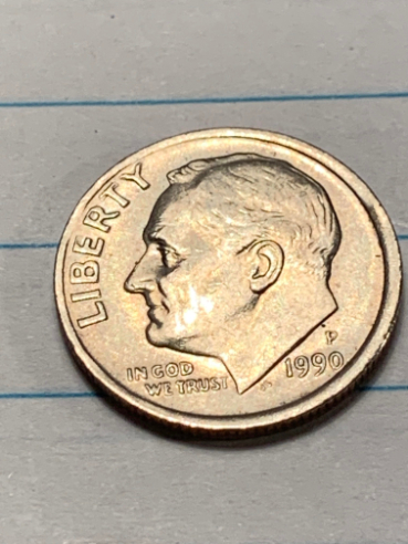 1990-P-Roosevelt-Dime---Grading/Identifying