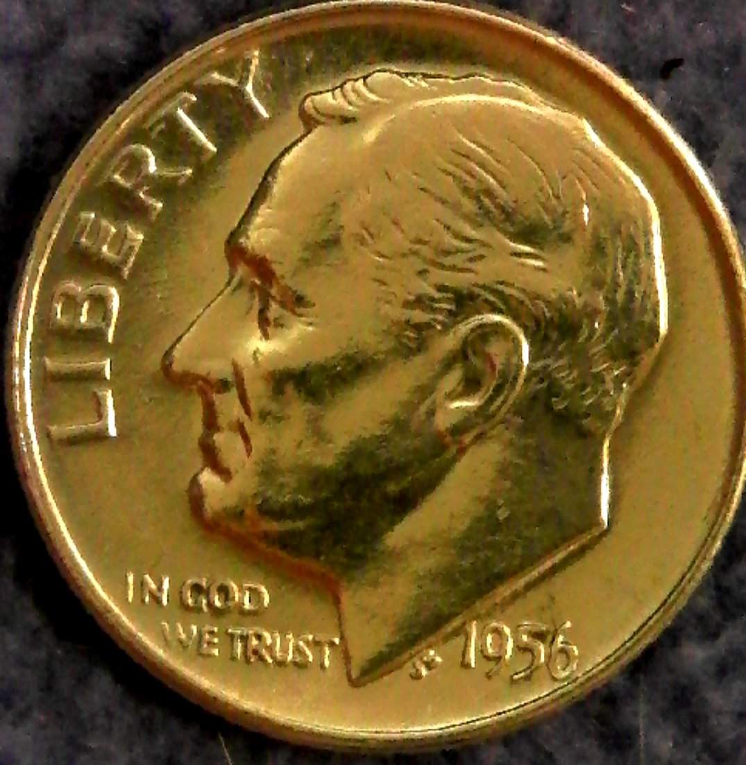 1956-D-Roosevelt-Dime-MS-Grade