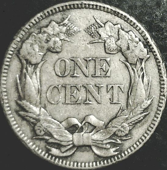 1857-Flying-Eagle-1c-W/-D.s.-Parker-Counterstamp-Uncirculated!