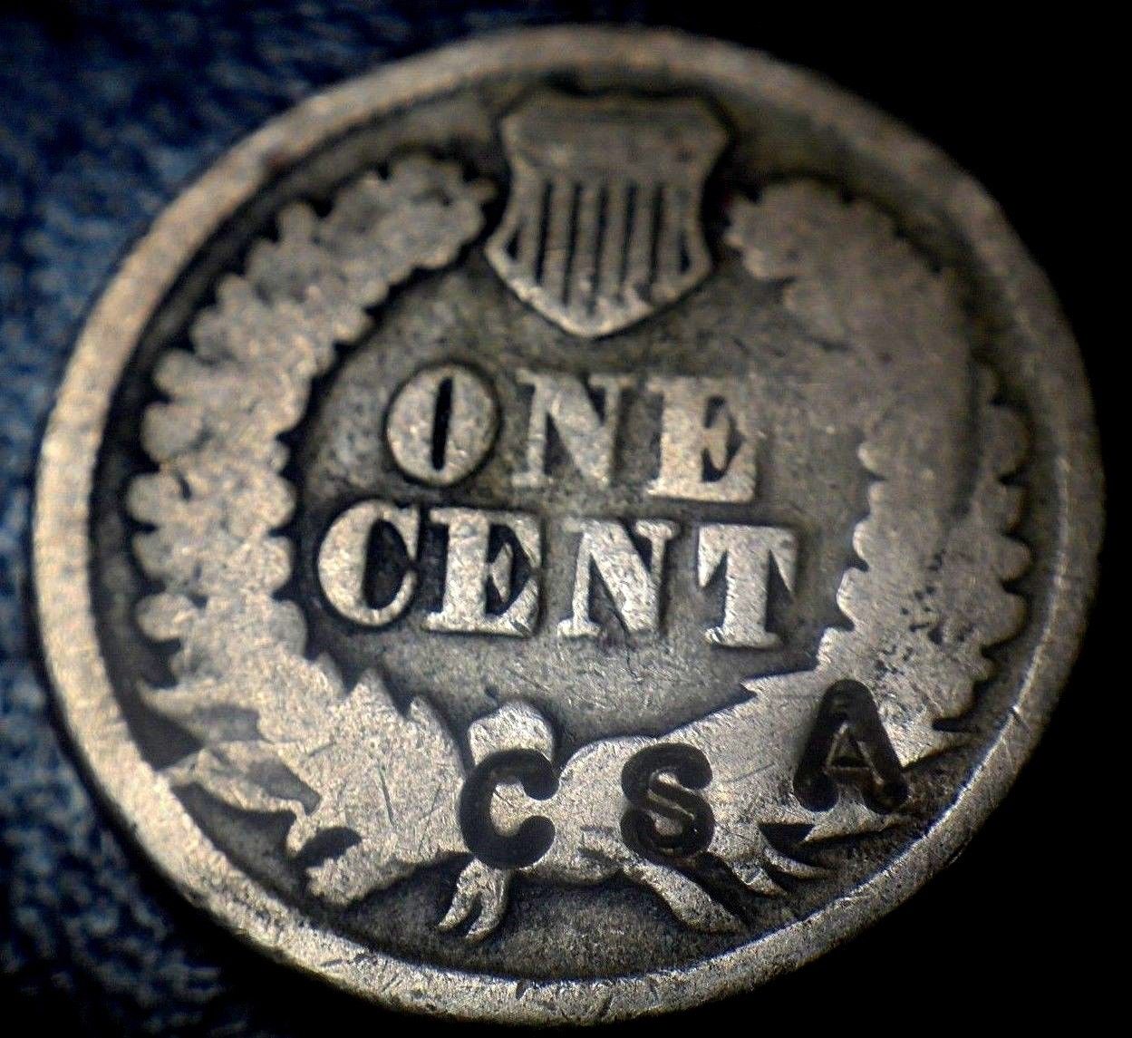 C-S-A.---Counterstamp-On-An-1853-Dime-....-Imho,-Spurious-At-Best!