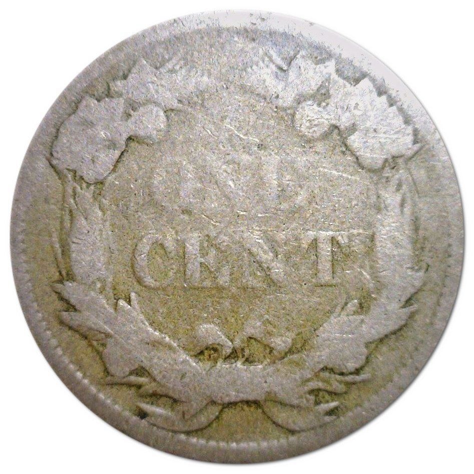 An-1858-Flying-Eagle-Cent-With-A-Silversmith-Lining-.