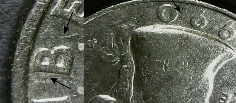 1990-P-Quarter-Doubling-,-Possible-Struck-Over-1970-D