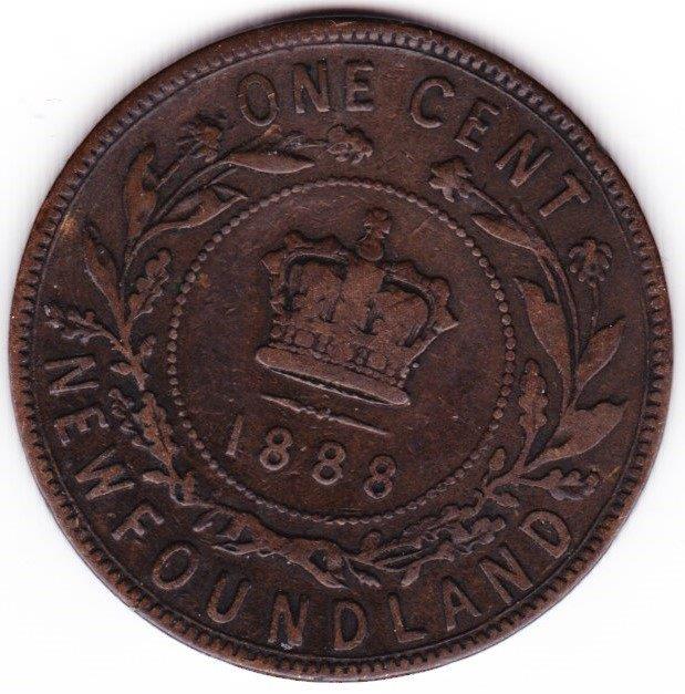 1888-Newfoundland-One-Penny