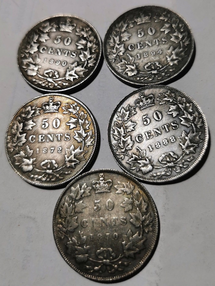 Help-Please.-Few-1800's-50-Cent.-Are-They-Real?