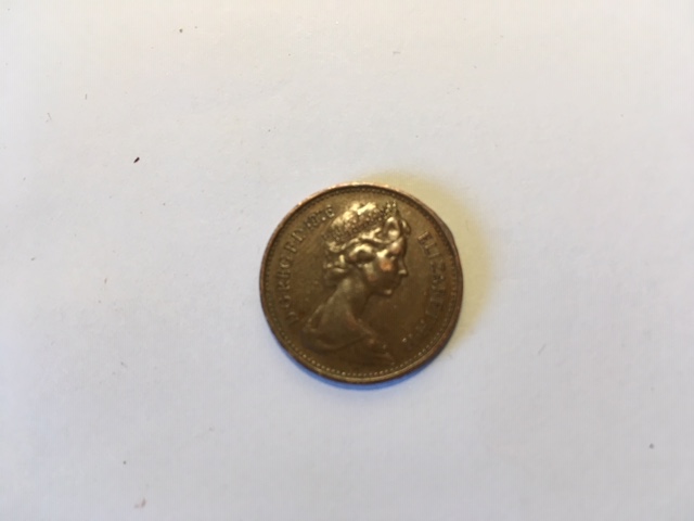UK-Penny-1976-With-Nickel-On-One-Side