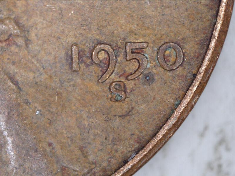 1950--S-Lincoln-Wheat-Cent-Inverted-Mint-Mark