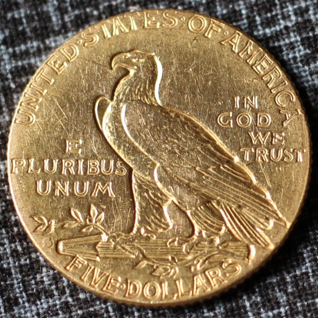 1908-S-$5-Indian,-Take-A-Look-At-Tell-Me-What-You-Think!