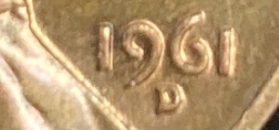 1961-D-Lincoln-Cent-Possible-DD-With-3-X-Mint-Mark