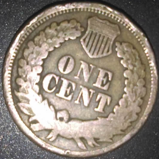 1863-Indian-Head-Weighs-4.9-Grams