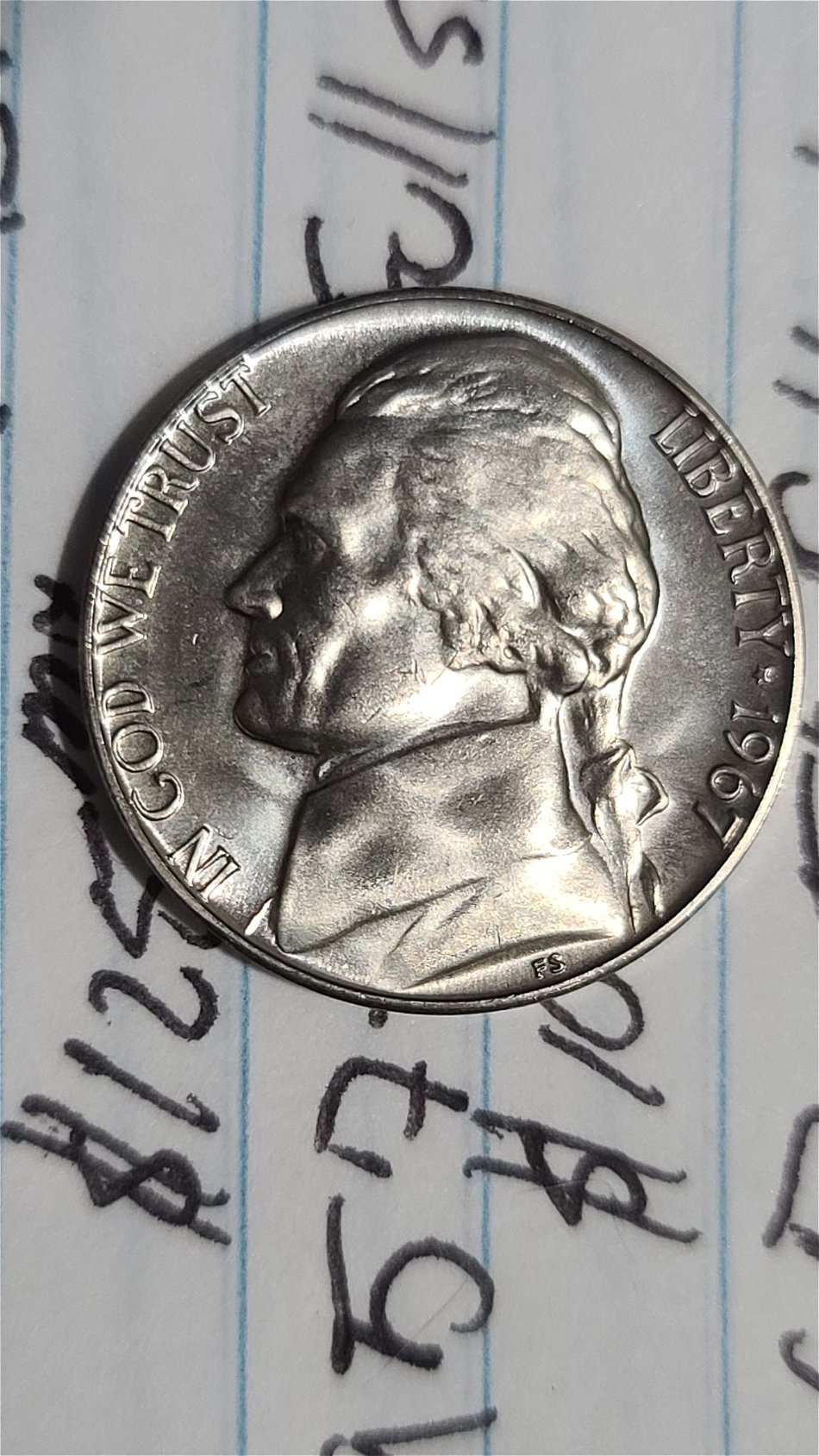 1967-Full-Steps-5c-Jefferson.-1-St-Full-Steps-Designation.👇