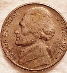 Mint-Mark-On-1972-Jefferson-Nickel