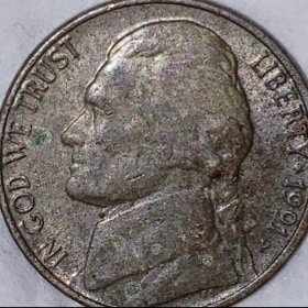 1991-Jefferson-Nickel-With-Questionable-P-MM-And-Other-