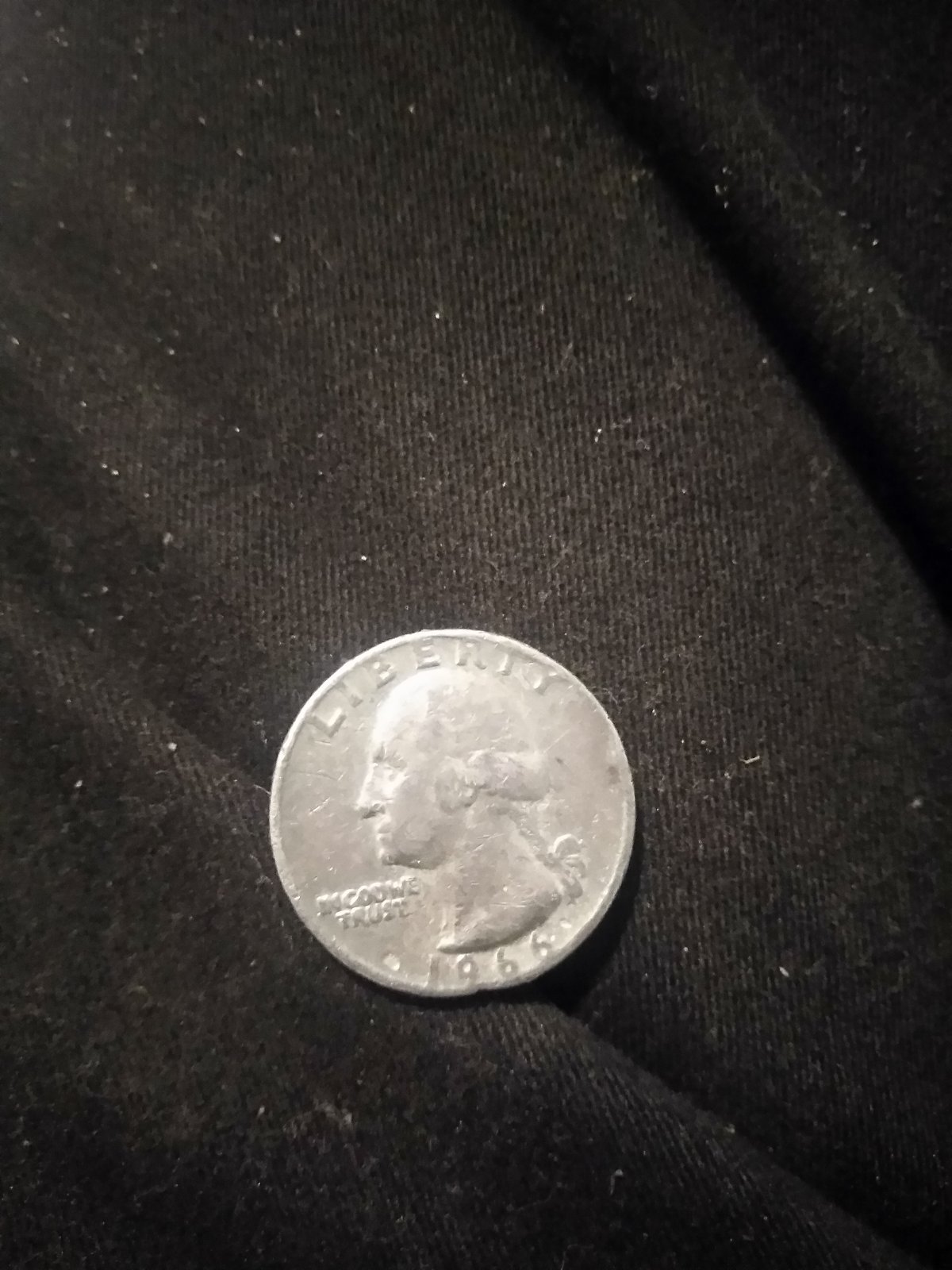 1966-Washington-Quarter-Weight-6.8-Grams