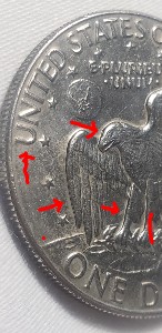 1974-Eisenhower-Dollar-Double-Die
