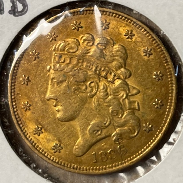 1836-Classic-Heads-Half-Eagle-Grade/Auth