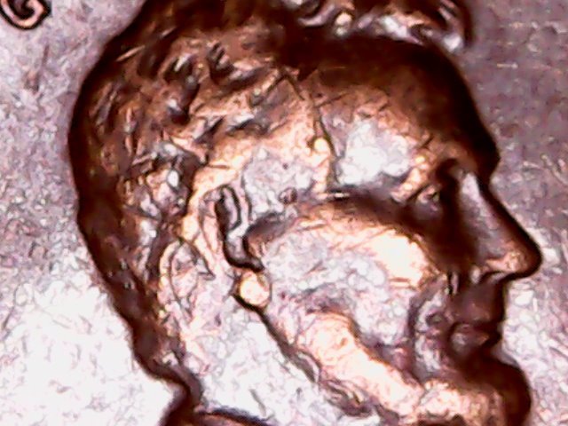 1952-Lincoln-Penny,-Doubled-Ear?