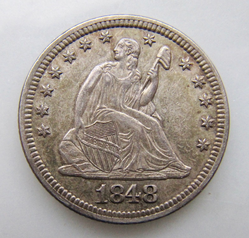 A-Small-Collection-Of-Seated-Liberty-Quarters