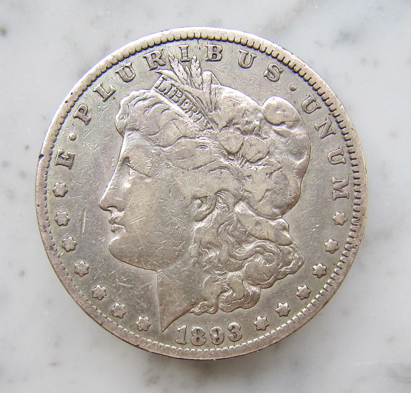 Low-Grade,-Damaged-1893-CC-Morgan-Dollar---Is-It-Real?