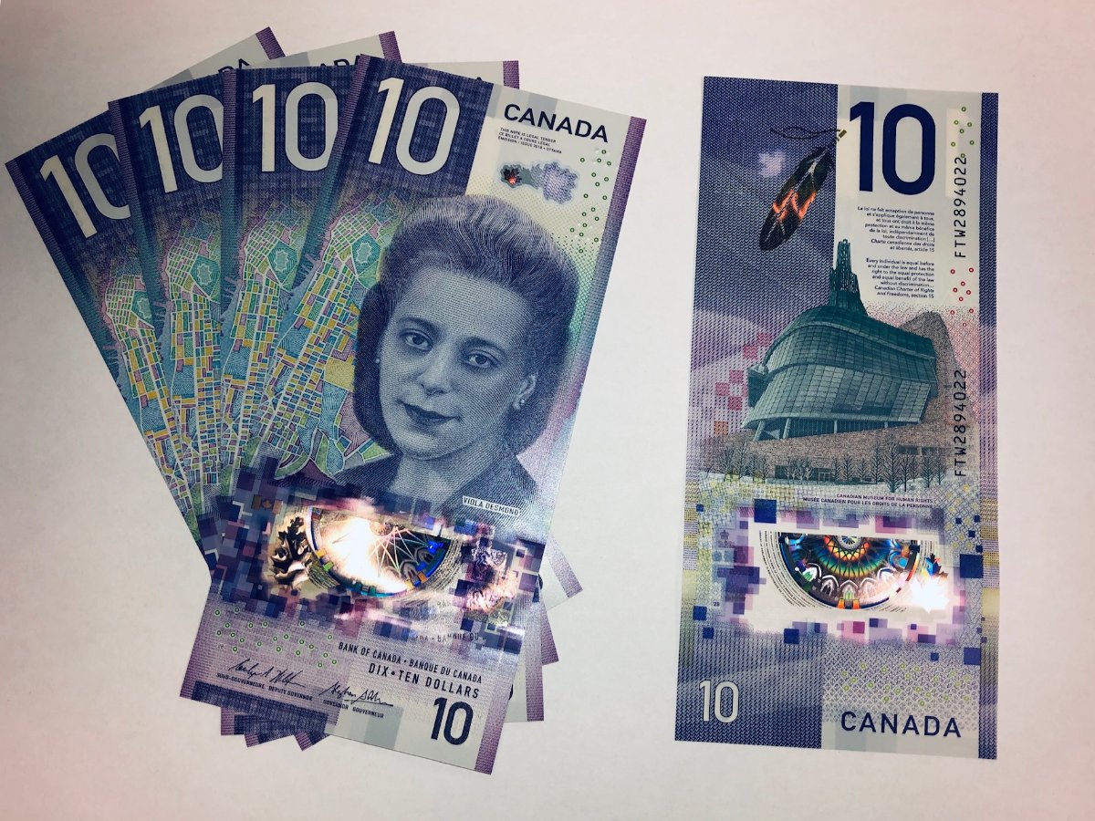 2018-New-$10-Canadian-Bank-Note