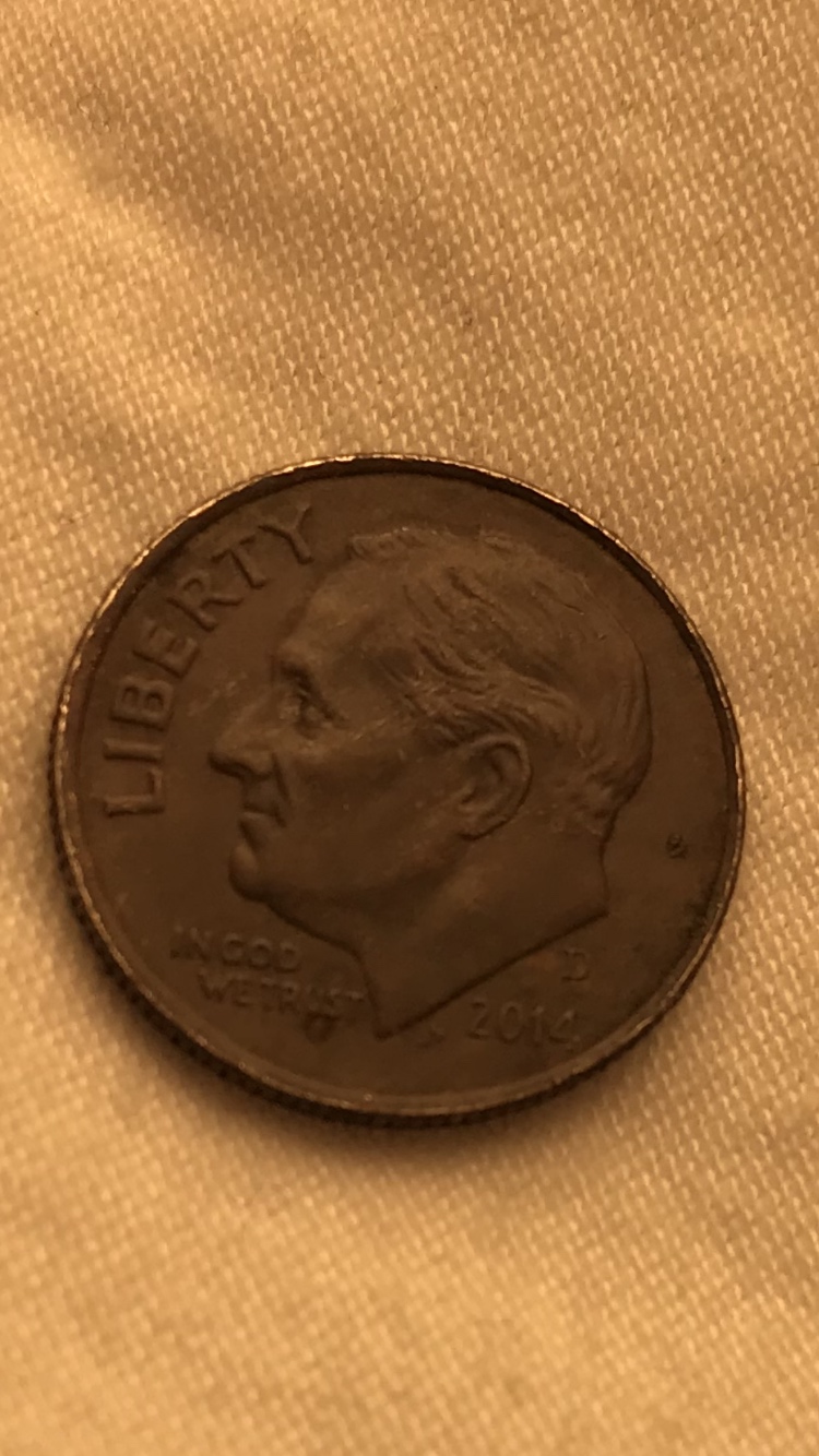 2014-D-Brown-Dime---Weighs-2.29-G-After-Double-Checking-Calibration