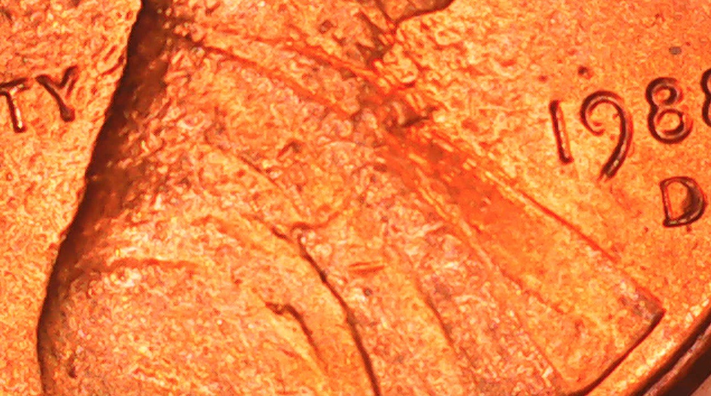 1988-Lincoln-Penny---D-Mint-Mark-Missing-Top-Serif---Anyone-Seen-This-Before?