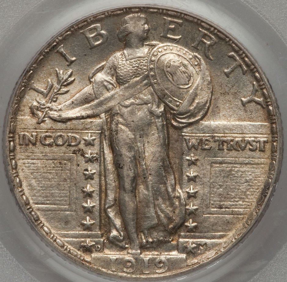 Standing-Liberty-Quarter-Set-Completed-AU-58+